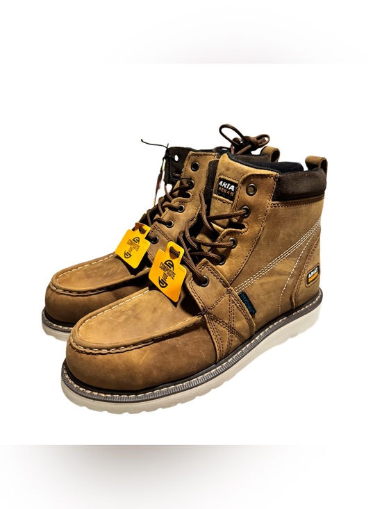 Ariat Shoes - Ariat Rebar Wedge Moc Toe Waterproof Work Boots Women’s Size 10 B Comp Toe NIB